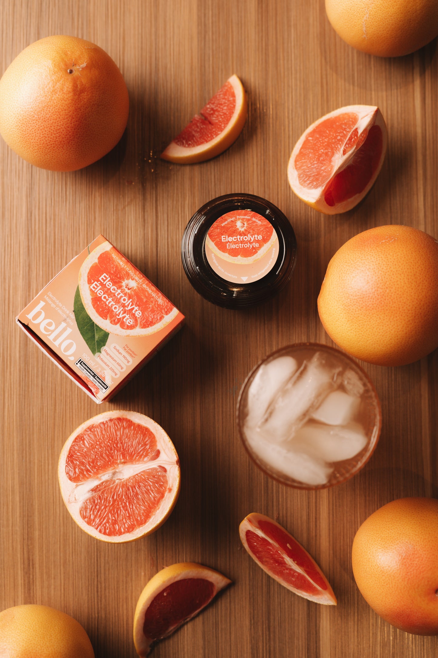 Électrolyte au Pamplemousse