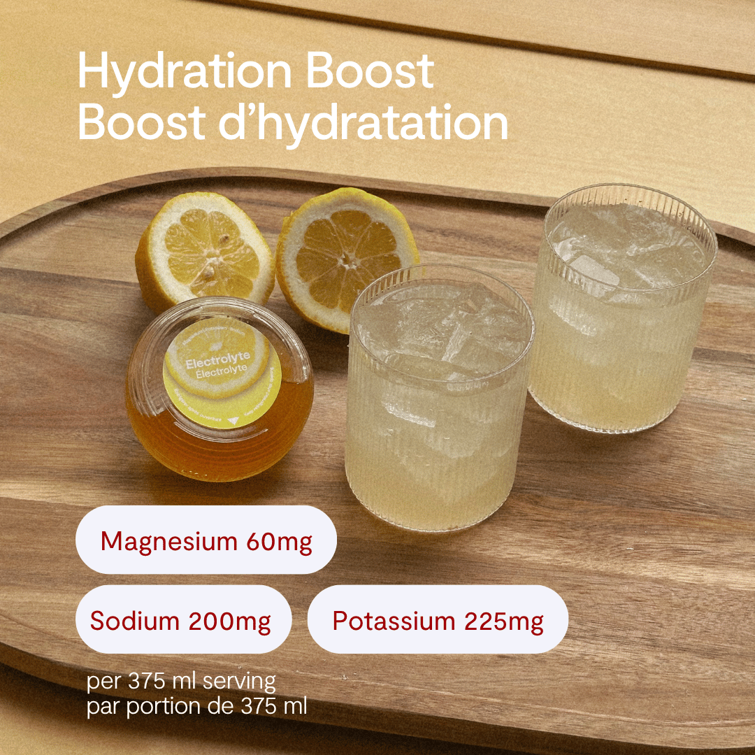 Électrolyte au Citron