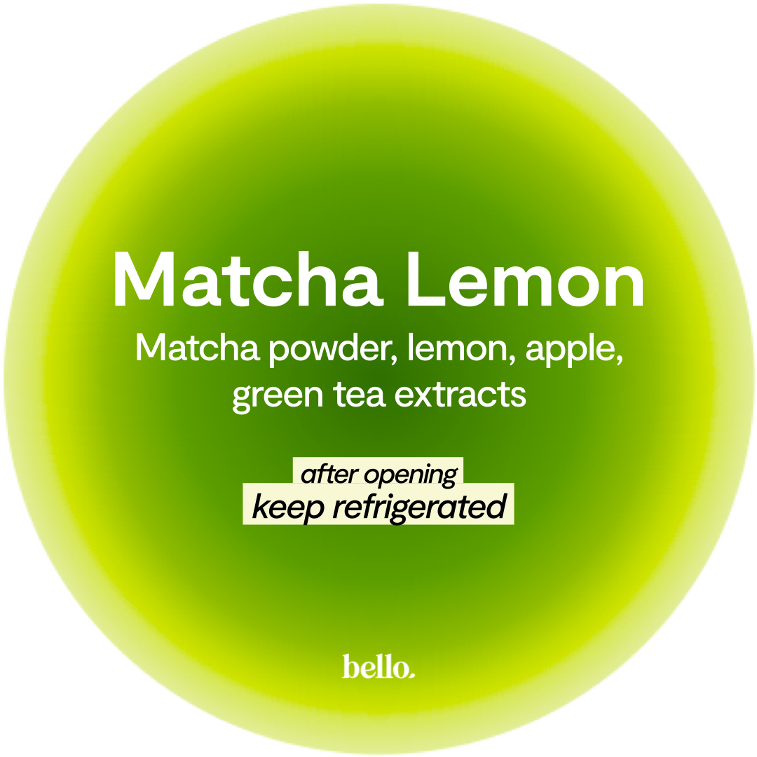 Matcha Lemon water Capsule - Wellness
